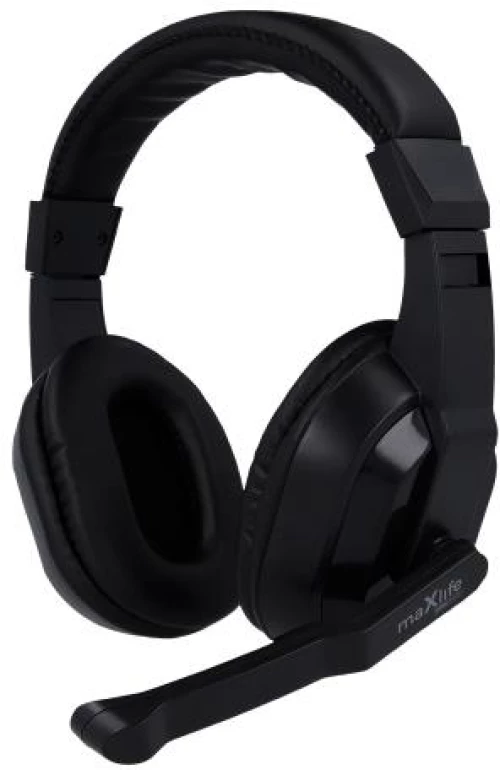 Στερεοφωνικά Ακουστικά Maxlife MXHH-01 3.5mm Μαύρο 5900495948830