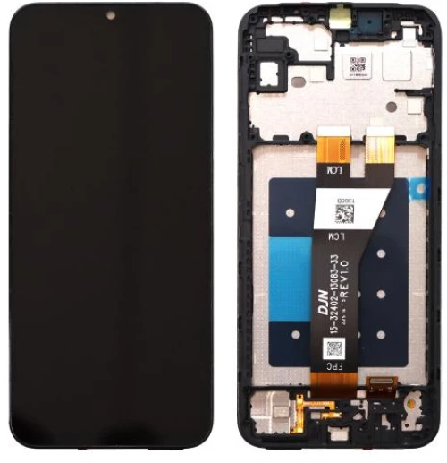 Οθόνη με Touch Screen & Μπροστινή Πρόσοψη Samsung A146P Galaxy A14 5G Μαύρο (Original) 1110301140648