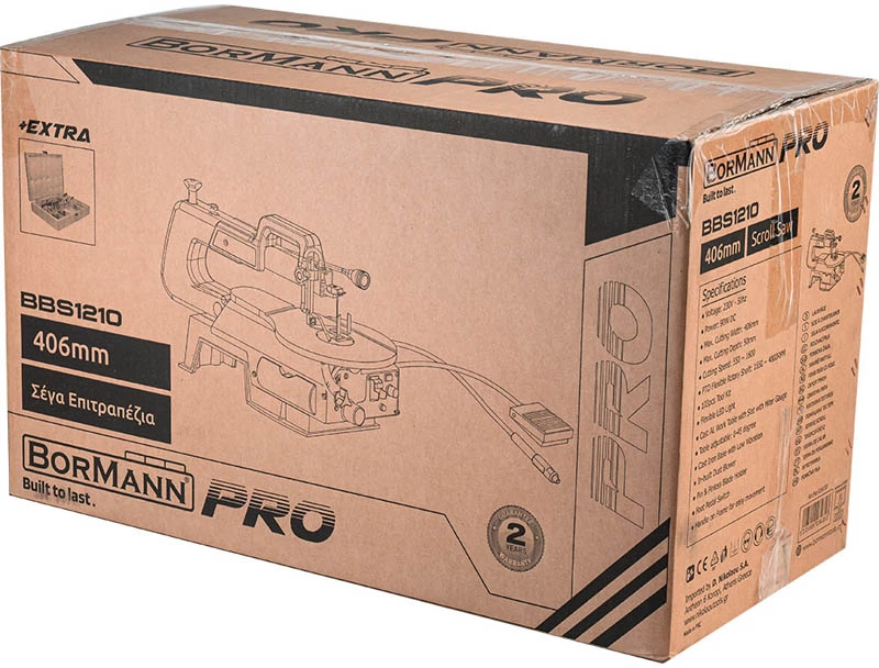 Bormann pro Bbs1210 Σεγα Επιτραπεζια με 103 Εξαρτηματα 034353