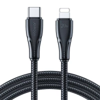 Joyroom Kabel do USB-C Lightning 20W 1.2m Joyroom S-CL020A11 (czarny) 044966