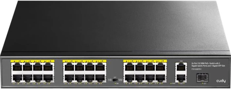 CUDY Fast Ethernet 26port Switch PoE Cudy FS1026PS1 370031