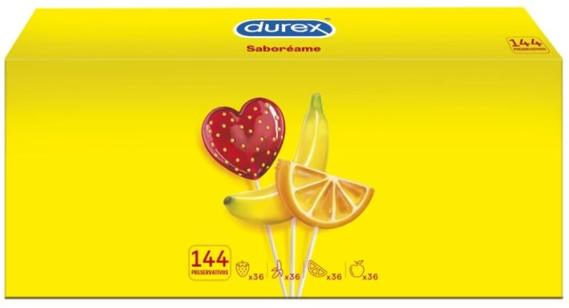 DUREX PLEASURE FRUITS 144 UNITS