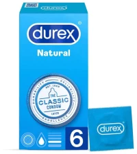 DUREX NATURAL CLASSIC 6 UNITS