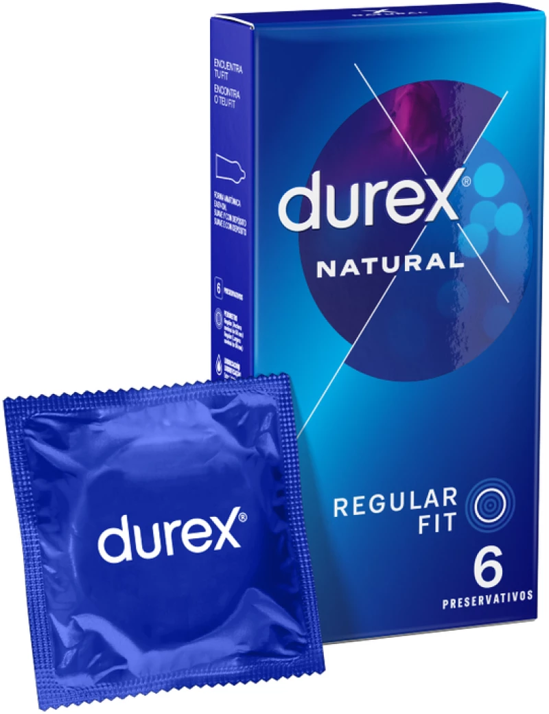 DUREX NATURAL CLASSIC 6 UNITS