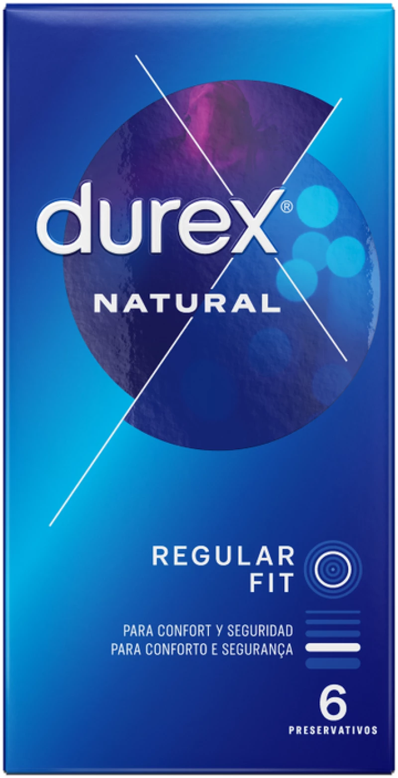 DUREX NATURAL CLASSIC 6 UNITS
