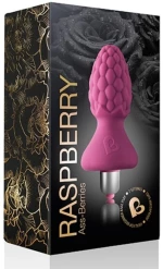 ROCKS-OFF ASSBERRIES RASPBERRY VIBRATING BUTT PLUG
