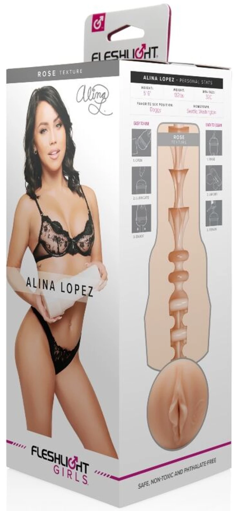 FLESHLIGHT GIRLS ALINA LOPEZ ROSE