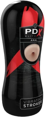 PDX ELITE VIBRATING ANAL STROKER