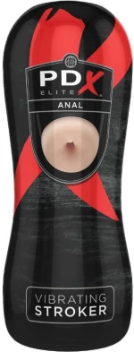 PDX ELITE VIBRATING ANAL STROKER