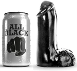 ALL BLACK DILDO 13CM