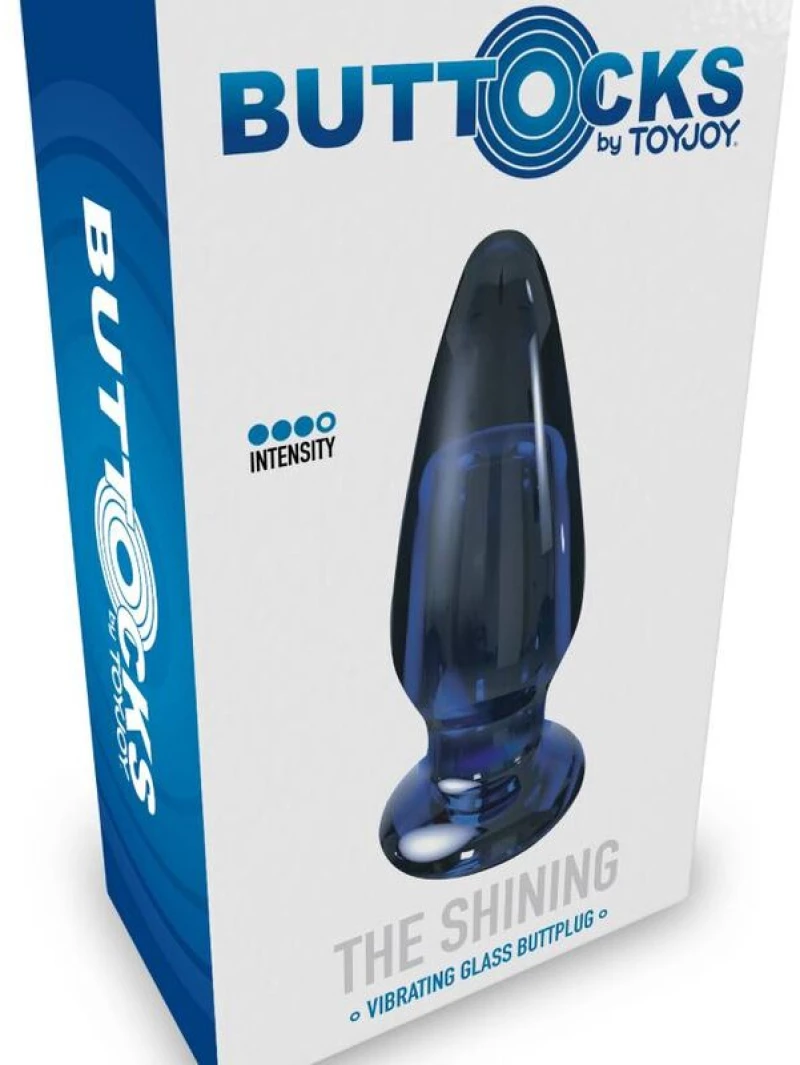 BUTTOCKS THE SHINING GLASS BUTTPLUG