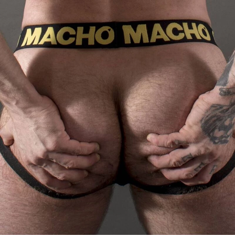 MACHO - MX25AC JOCK YELLOW LEATHER