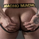 MACHO - MX25AC JOCK YELLOW LEATHER