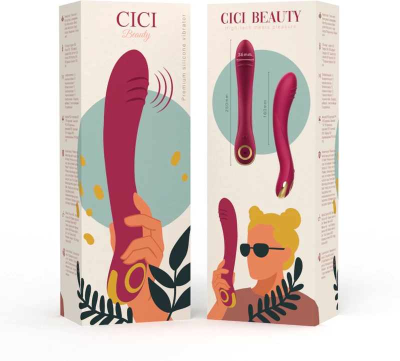 CICI BEAUTY PREMIUM SILICONE G-SPOT VIBRATOR