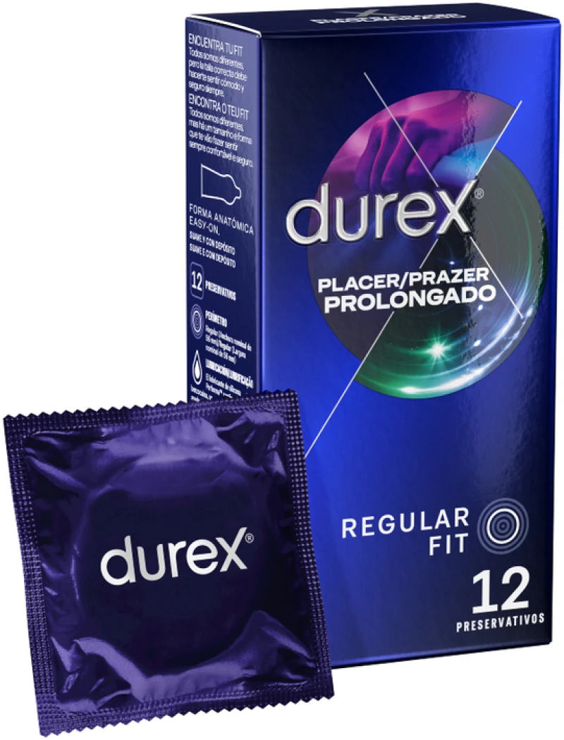 DUREX PLEASURE PROLONGED DELAYED 12 PCS