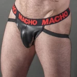 MACHO - MX25RC JOCK RED LEATHER