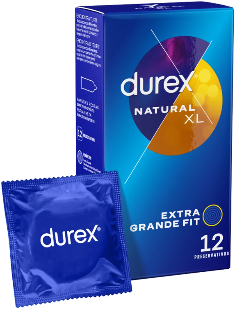 DUREX NATURAL XL 12 UDS