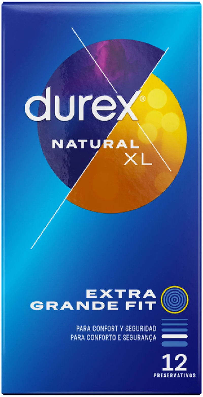 DUREX NATURAL XL 12 UDS