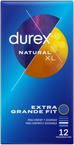 DUREX NATURAL XL 12 UDS
