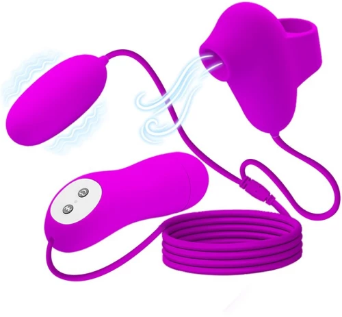 PRETTY LOVE SUCTION & VIBRO-BULLETS