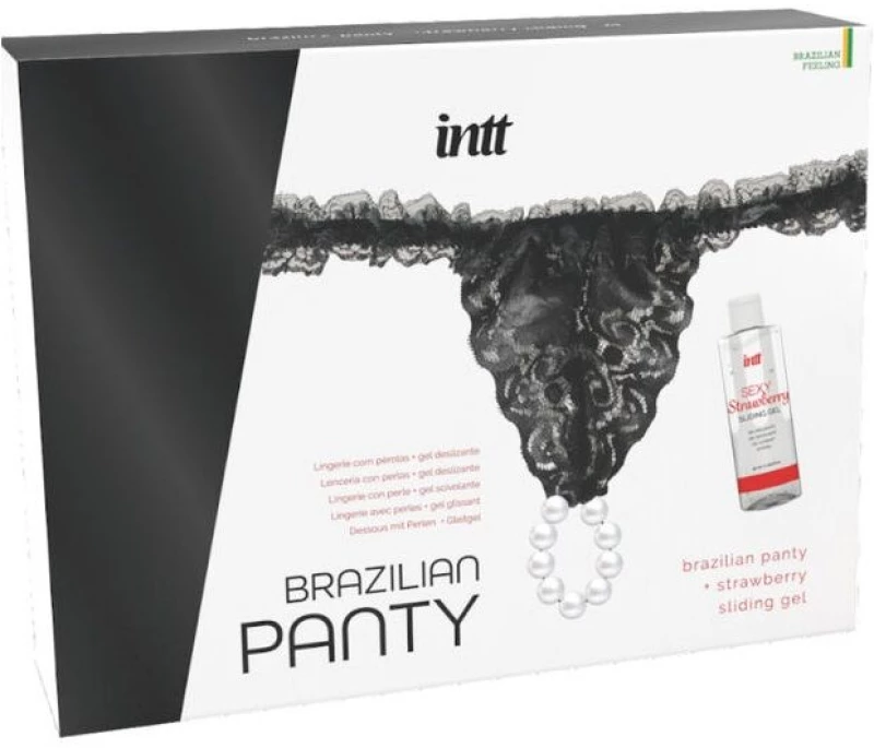 INTT - BLACK BRAZILIAN PANTY