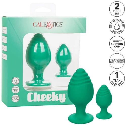 CALEX CHEEKY BUTTPLUG - GREEN