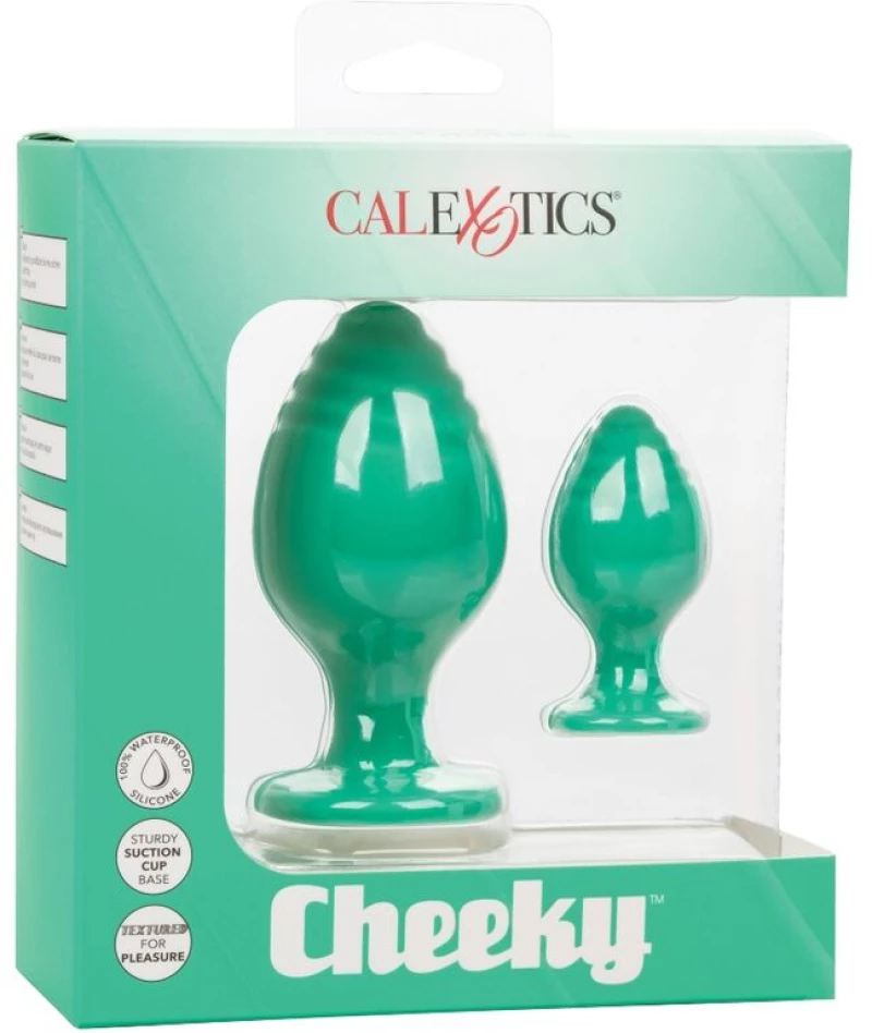 CALEX CHEEKY BUTTPLUG - GREEN