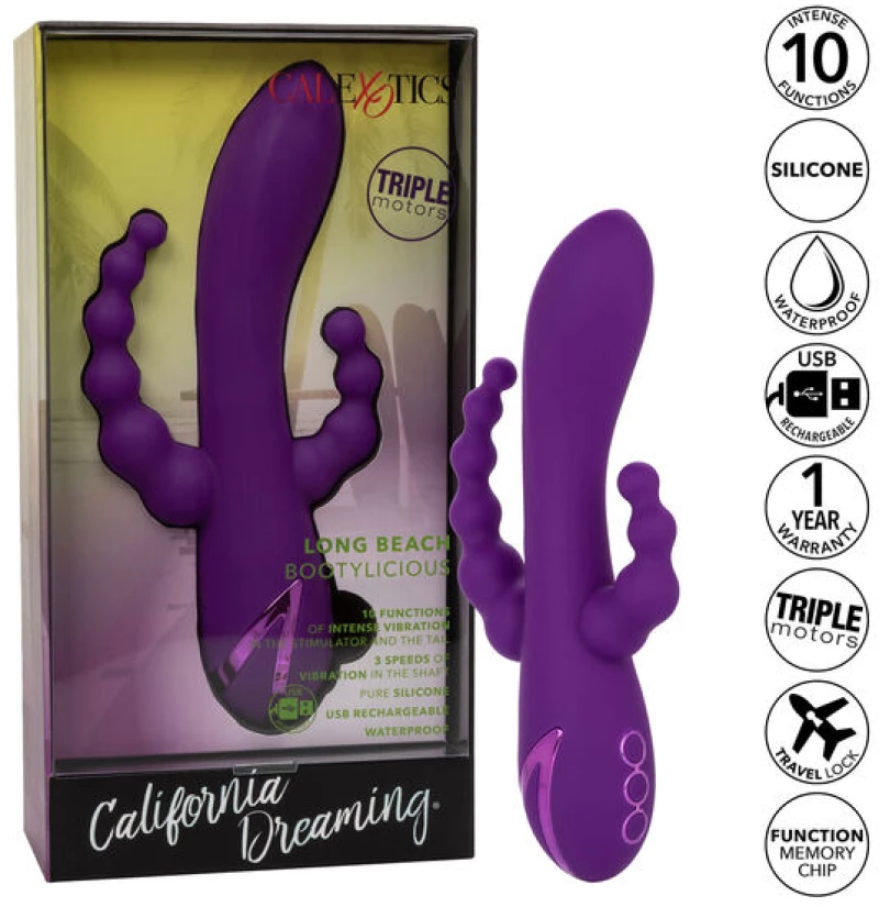 CALEX LONG BEACH BOOTYLICIOUS PURPLE