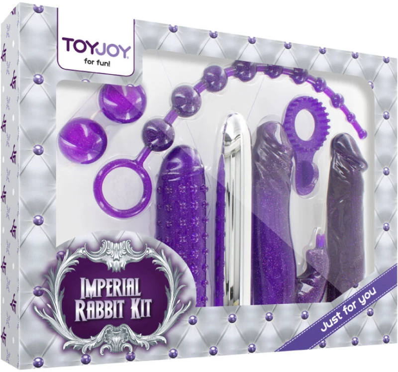 TOYJOY IMPERIAL RABBIT KIT - PURPLE