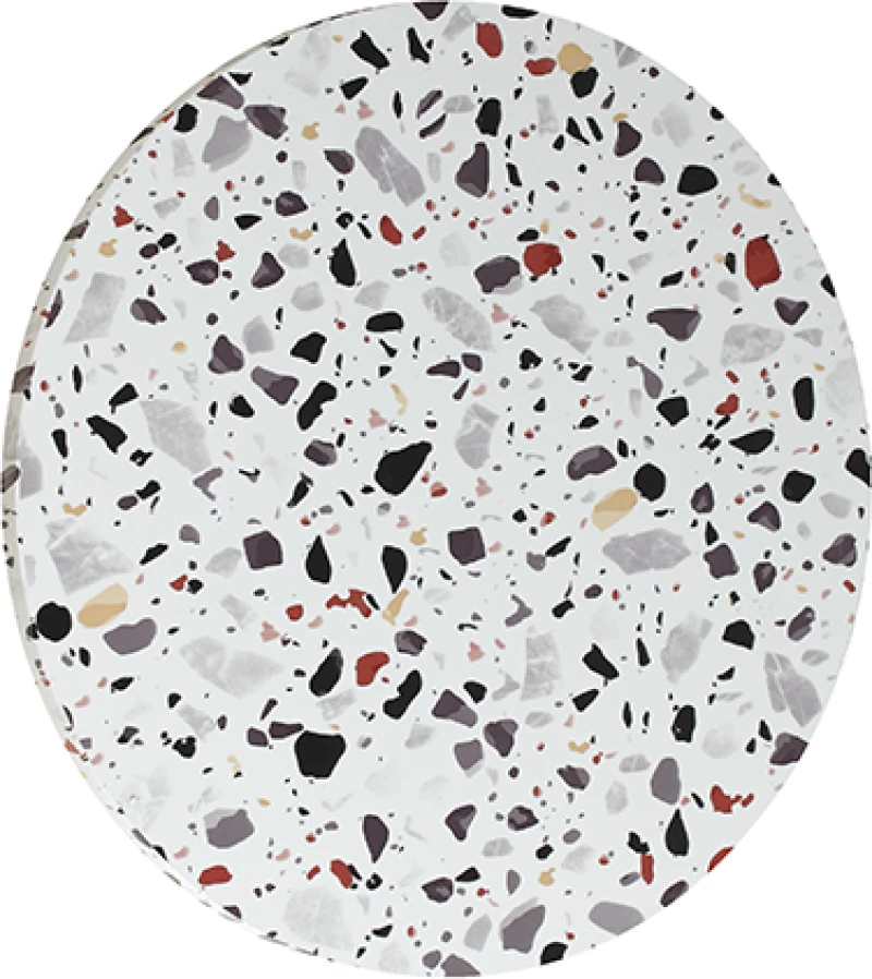 ΕΠΙΤOIXO Φ/Σ LED 15W 3000Κ 1200LM TERRAZZO MDF ΚΥΚΛΟΣ Φ30ΧΗ3,6CM ECLIPSE ACA ZM1715LEDWT