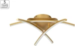 SE LED 65-3 XENA CEILING BRUSHED GOLD HOMELIGHTING 77-8173