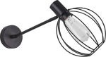 SE21-BL-22-GR2 ADEPT BLACK WALL LAMP BLACK METAL GRID+ HOMELIGHTING 77-8322