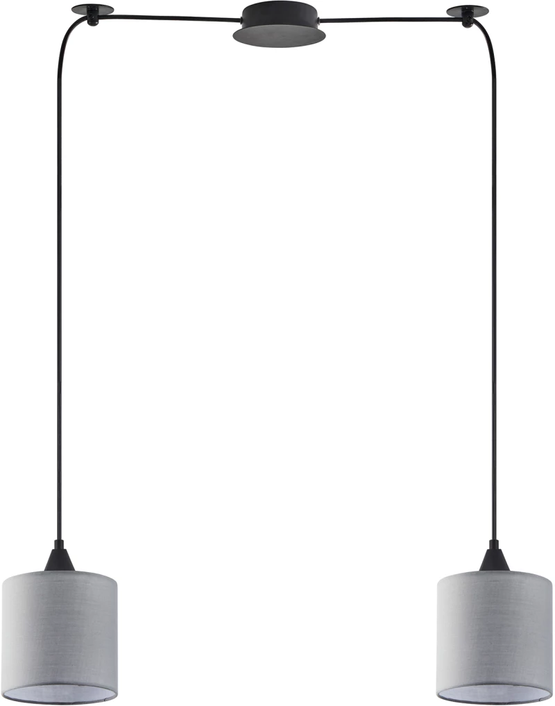 SE21-BL-B10-BL2-SH2 ADEPT PENDANT Grey Shade Pendant + HOMELIGHTING 77-9013