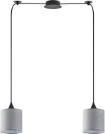 SE21-BL-B10-BL2-SH2 ADEPT PENDANT Grey Shade Pendant + HOMELIGHTING 77-9013