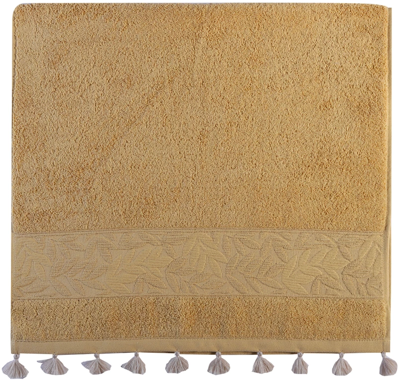 NEF-NEF  ΠΕΤΣΕΤΑ BAMB. LILIANA 70X140 YELLOW 100% BAMBAKI