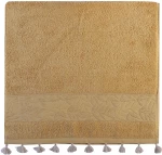 NEF-NEF  ΠΕΤΣΕΤΑ BAMB. LILIANA 70X140 YELLOW 100% BAMBAKI