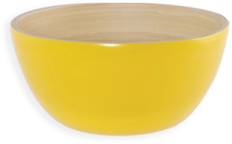 NEF-NEF ΜΠΩΛ ΜΙΚΡΟ BAMBOO "CASTA" D.14X7 YELLOW 100%BAMBOO