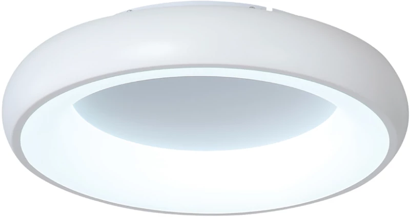 InLight Πλαφονιέρα οροφής LED 110W 3CCT από λευκό ακρυλικό D:60cm 42020-A-White