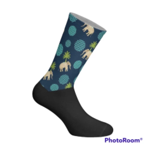 Κάλτσες με σχέδια - Elephant