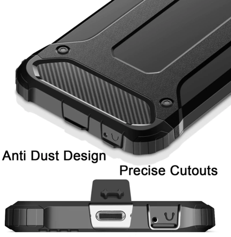 Armor Carbon Case for Iphone 12 Pro Max Black