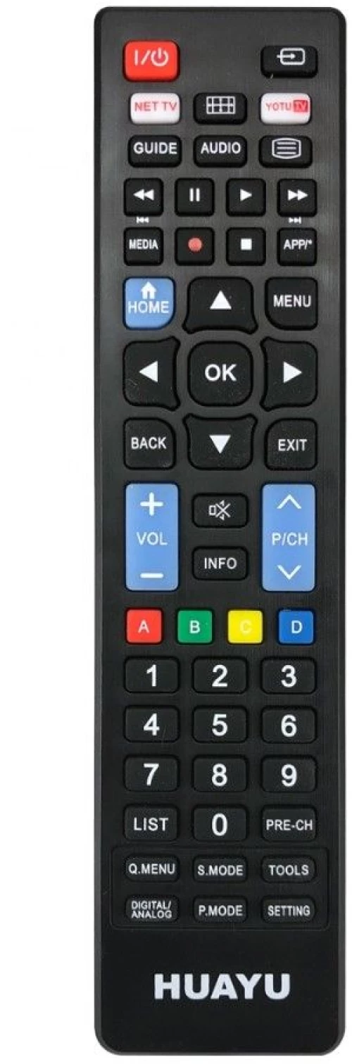 Huayu Συμβατό Τηλεχειριστήριο URC 1511 για Τηλεοράσεις LG , Samsung και Sony