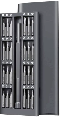 Precision screwdriver set Jakemy JM-8169, 48in1, S2, Black - 17640