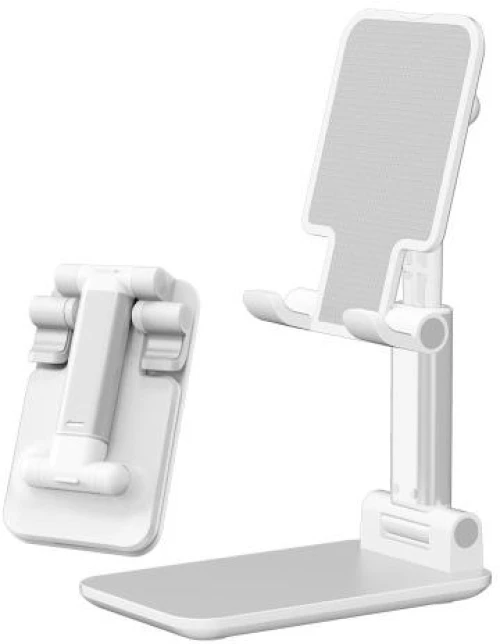 Universal Επιτραπέζια Βάση Στήριξης Devia ES054 για Tablets έως 11'' & Smartphones Λευκό 6938595340932