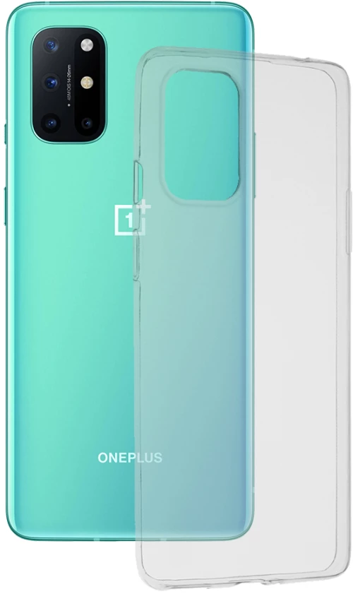 Techsuit Husa pentru OnePlus 8T - Techsuit Clear Silicone - Transparenta 5949419055407