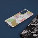 Techsuit Husa pentru Xiaomi 12 / 12X - Techsuit Marble Series - Purple Hex 5949419022232