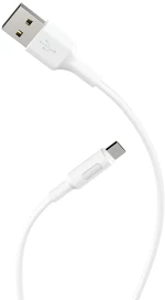 HOCO - X25 DATA CABLE microUSB 1m WHITE HOC-X25m-W 41250