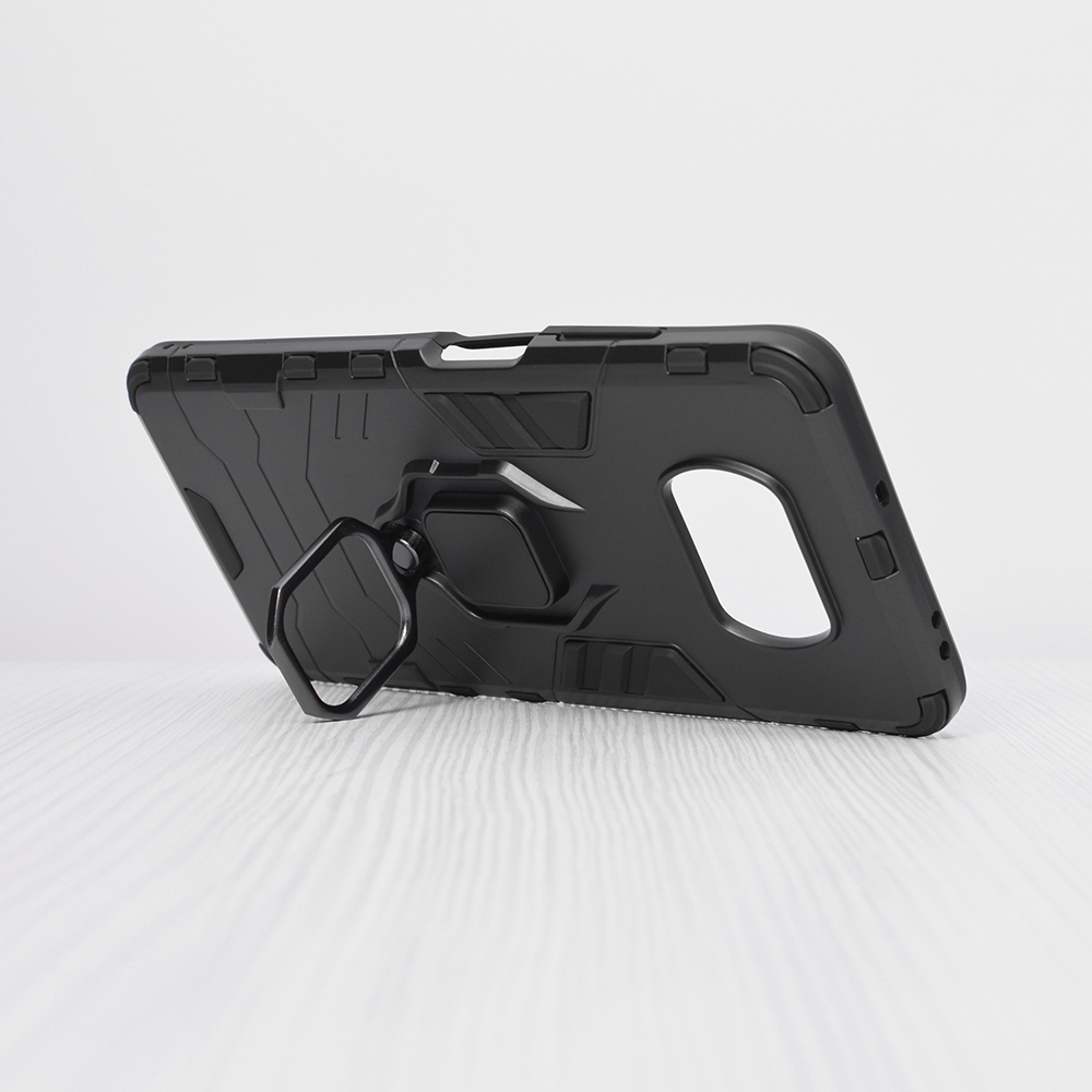 Techsuit Husa pentru Xiaomi Poco X3 / Poco X3 NFC / Poco X3 Pro - Techsuit Silicone Shield - Black 5949419044920
