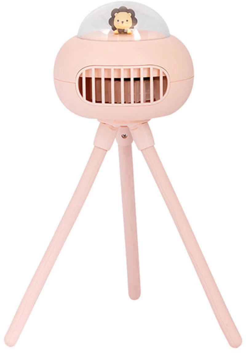 Remax Remax UFO Stroller portable fan with 1200 mAh battery (pink) 047423