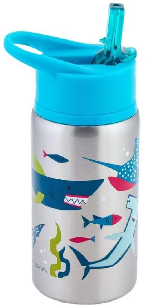 Ανοξείδωτο Παγούρι Flip Top Bottle "Καρχαρίας" - Stephen Joseph (SJ117580)