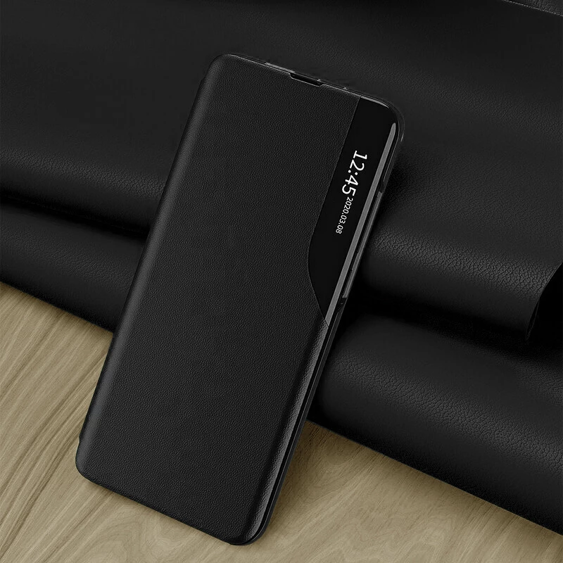 Techsuit Husa pentru Samsung Galaxy S21 FE 5G - Techsuit eFold Series - Black 5949419035881